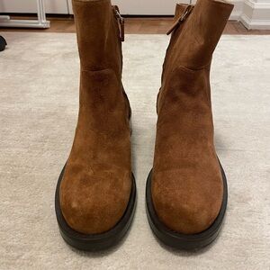 Stuart Weitzman Brown Suede Boots